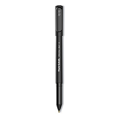 Paper Mate Write Bros. Ballpoint Pen, Stick, Bold 1.2 mm, Black Ink, Black Barrel, Dozen (2124520)