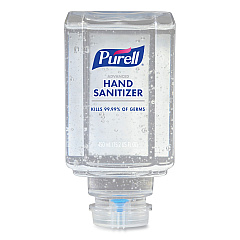 PURELL Advanced Gel Hand Sanitizer, Clean Scent, For ES1, 450 mL Refill, Clean Scent, 6/Carton (445006CT)