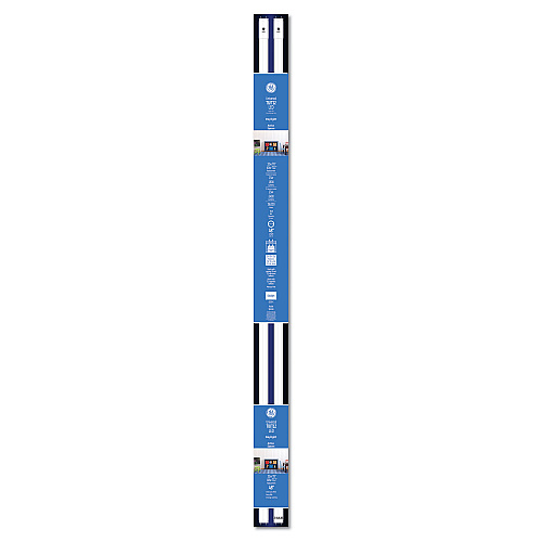 GE 48" T8/T12, 40 W, T8 Tube, 15 W, Daylight, 6/Carton (37183)