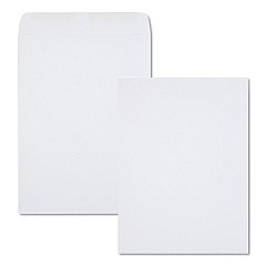 Quality Park Catalog Envelope, #10 1/2, Sq Flap, Gummed Closure, 9 x 12, Executive Gray, 250/Box (41487)