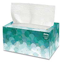Kleenex Ultra Soft Hand Towels, POP-UP Box, 9 x 10, White, 70/Box (11268)