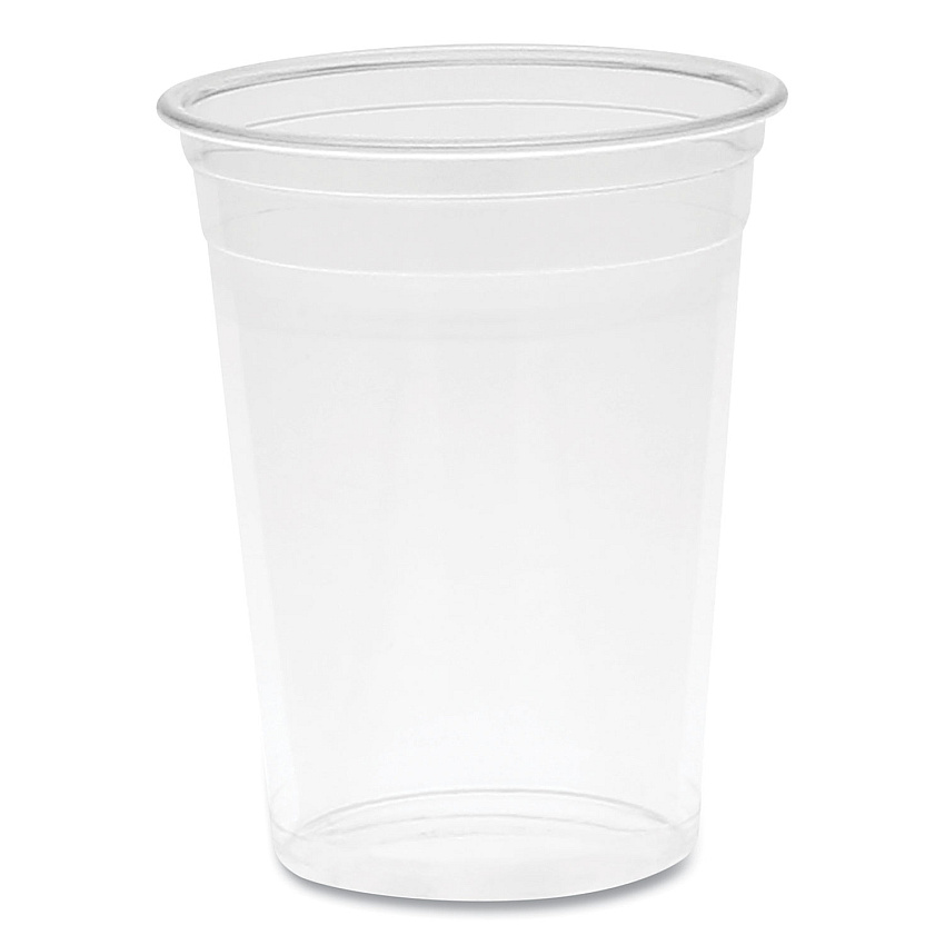 Rpet Cold Cup, 10 Oz, Clear, Houston Logo, 900/carton
