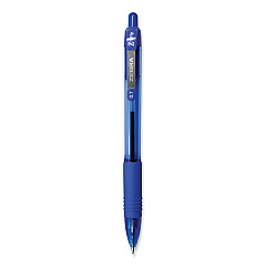 Zebra Z-Grip Ballpoint Pen, Retractable, Medium 0.7 mm, Blue Ink, Blue Tinted Barrel, 12/Pack (23920)