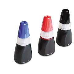 AbilityOne 7510012073961 SKILCRAFT AccuStamp Refill Ink, .35 oz Bottle, Black