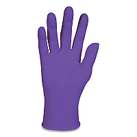 Kimtech PURPLE NITRILE Exam Gloves, 242 mm Length, Large, Purple, 100/Box (55083)