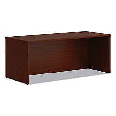 HON Mod Desk Shell, 72" x 30" x 29", Traditional Mahogany (LDS7230LT1)
