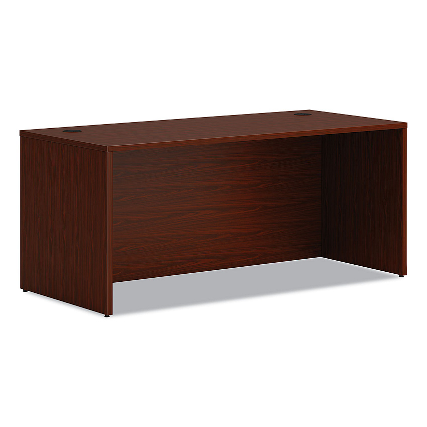 HON Mod Desk Shell, 66" x 30" x 29", Traditional Mahogany (LDS6630LT1)