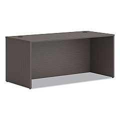 HON Mod Desk Shell, 66" x 30" x 29", Transparent Slate (LDS6630LS1)