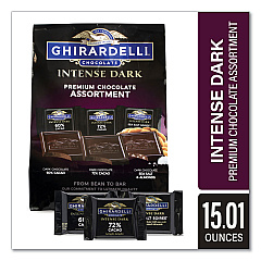 Ghirardelli Intense Dark Chocolate Premium Collection, 15.01 oz Bag (22001102)