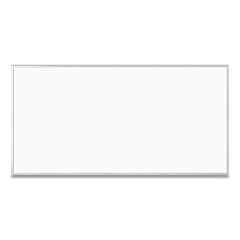 U Brands Magnetic Dry Erase Board with Aluminum Frame, 96 x 48, White Surface, Silver Frame (2891U0001)