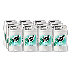 Speed Stick Deodorant, Regular Scent, 1.8 oz, White, 12/Carton (94020)