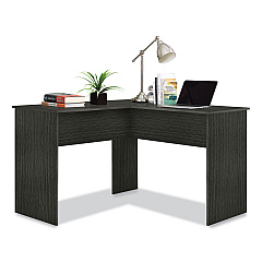 Easy 2 Go Corner Computer Desk, 47.83" x 47.83" x 30.39", Dark Gray (WEOF0152G)