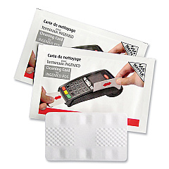 TST/Impreso, Inc. Magnetic Card Reader Cleaning Cards, 2.1" x 3.35", 50/Carton (2391)