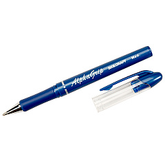 AbilityOne 7520014244872 SKILCRAFT AlphaGrip Ballpoint Pen, Stick, Medium 1 mm, Blue Ink, Blue Barrel, Dozen