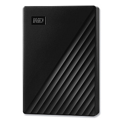 WD MY PASSPORT External Hard Drive, 4 TB, USB 3.2, Black (BPKJ0040BBK)