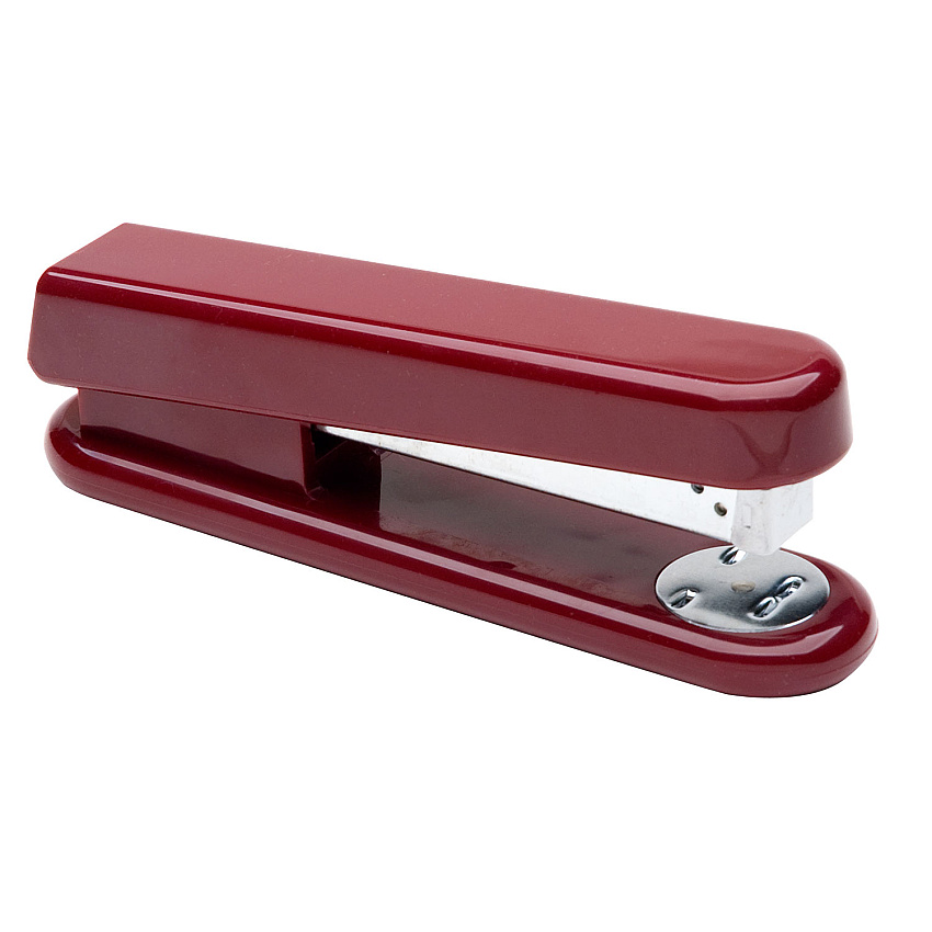 AbilityOne 7520014679434 SKILCRAFT Standard/Light-Duty Stapler, 20-Sheet Capacity, Burgundy