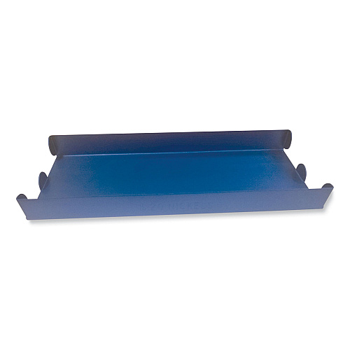 CONTROLTEK Metal Coin Tray, Nickels, Stackable, 3.5 x 10 x 1.75, Blue (560066)