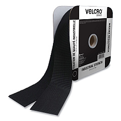 VELCRO Brand Industrial Strength Heavy-Duty Fasteners, 2" x 25 ft, Black (30081)