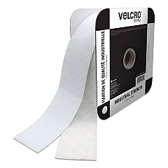 VELCRO Brand Industrial Strength Heavy-Duty Fasteners, 2" x 25 ft, White (30082)