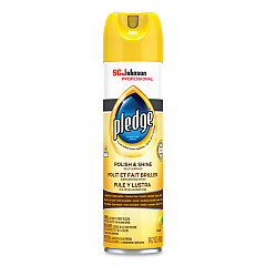 Pledge Furniture Polish, Lemon, 14.2 oz Aerosol Spray (301168EA)