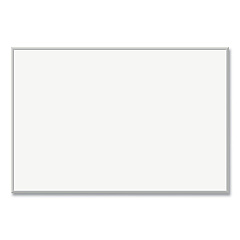 U Brands Magnetic Dry Erase Board with Aluminum Frame, 72 x 48, White Surface, Silver Frame (073U0001)