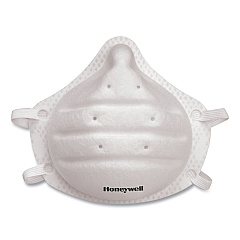 Honeywell ONE-Fit N95 Single-Use Molded-Cup Particulate Respirator, White, 10/Pack (DC300N95)