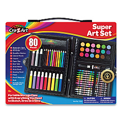 Cra-Z-Art Super Art Set, 80 Pieces (110076)