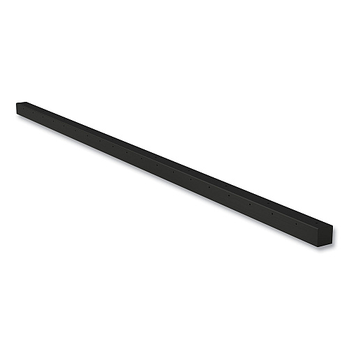 HON Mod External Stiffener for 60" Worksurfaces, Reinforced Steel, Graphite (PLXS60B)