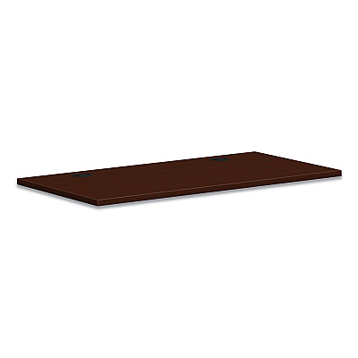 HON Mod Worksurface, 48w x 24d, Traditional Mahogany (PLRW4824LT1)