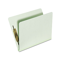 AbilityOne 7530015567913 SKILCRAFT Top Tab File Folder, Letter Size, Light Green, 25/Box