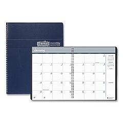 House of Doolittle 14-Month Recycled Ruled Monthly Planner, 11 x 8.5, Blue Cover, 14-Month (Dec to Jan): 2022 to 2024 (26207)