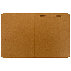 AbilityOne 7530009268978 SKILCRAFT Heavy-Duty Kraft Fastener Folder, 1 Fastener, Letter Size, Kraft Exterior, 100/Box