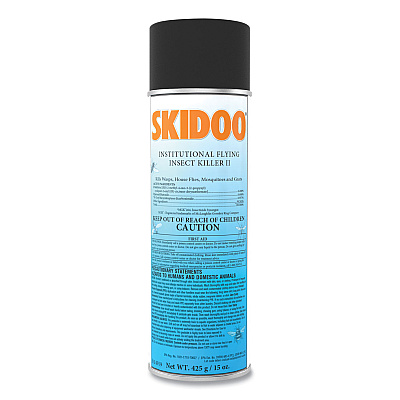 Diversey Skidoo Institutional Flying Insect Killer, 15 oz Aerosol, 6/Carton (5814919)