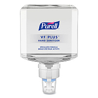 PURELL VF PLUS Hand Sanitizer Gel, 1,200 mL Refill Bottle, Fragrance-Free, For ES8 Dispensers, 2/Carton (709902CT)