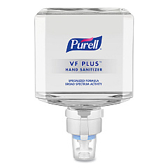 PURELL VF PLUS Hand Sanitizer Gel, 1,200 mL Refill Bottle, Fragrance-Free, For ES8 Dispensers, 2/Carton (709902CT)