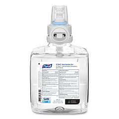 PURELL VF PLUS Hand Sanitizer Gel, 1,200 mL Refill Bottle, Fragrance-Free, For CS8 Dispensers, 2/Carton (789902CT)