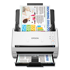 Epson DS-530 II Color Duplex Document Scanner, 600 dpi Optical Resolution, 50-Sheet Duplex Auto Document Feeder (B11B261202)