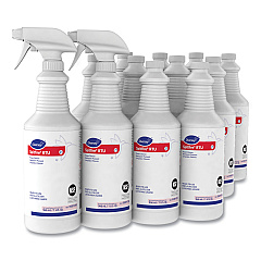 Diversey Spitfire Power Cleaner, Liquid, Fresh Pine Scent, 32 oz Spray Bottle, 12/Carton (95891789)