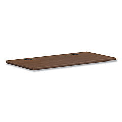 HON Mod Worksurface, 48w x 24d, Sepia Walnut (PLRW4824LE1)