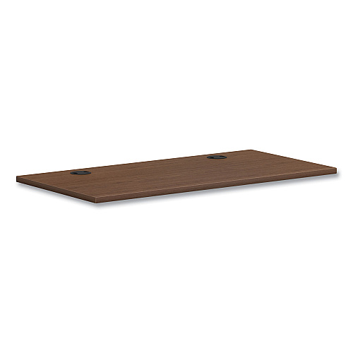 HON Mod Worksurface, 48w x 24d, Sepia Walnut (PLRW4824LE1)