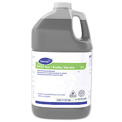 Diversey Suma Star D1 Hand Dishwashing Detergent, Unscented, 1 gal Bottle, 4/Carton (957227280)