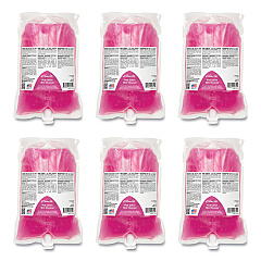 Betco Pink Lotion Skin Cleanser, Clean Bouquet, 1,000 mL Refill Bag, 6/Carton (1122900)