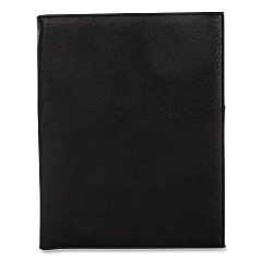 Bond Street, Ltd. Faux-Leather Padfolio, 9 x 12 Pad, 9.75 x 12.5, Black (5042BSBLACK)