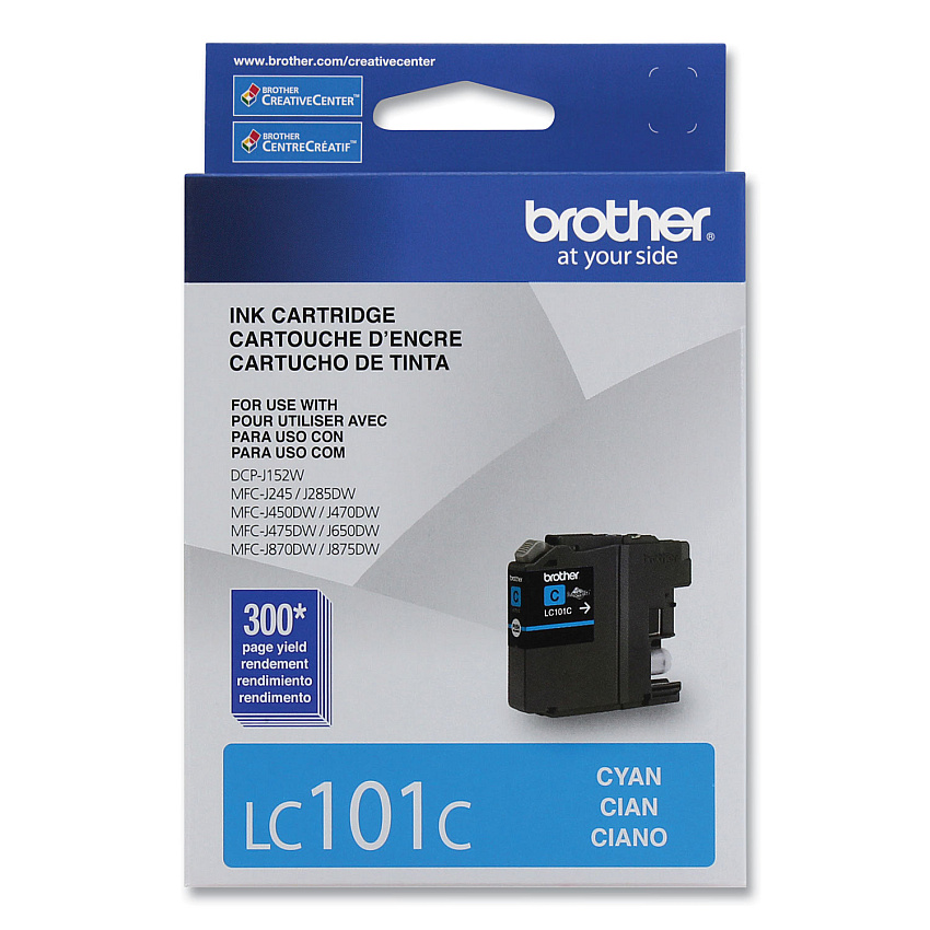 Brother LC101C Cyan Ink Cartridge