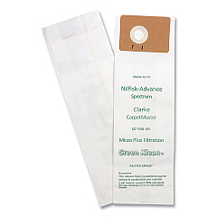 Green Klean Replacement Vacuum Bags, Fits Advance Spectrum/Clarke CarpetMaster, 10/Pack (CMASTRP)