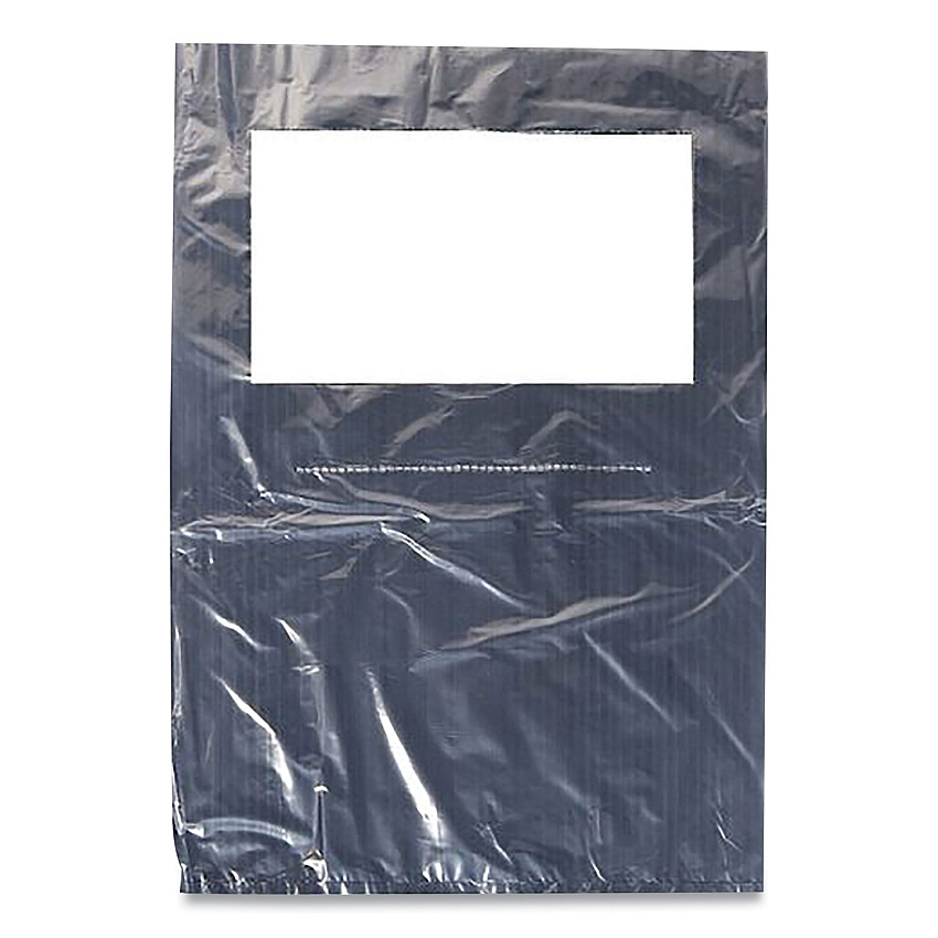 HOSPECO Scensibles Universal Receptable Liner Bags, 12.5x23 with 7.5" Wrap Around Strap, High Density Polyethylene, White, 500/Carton (LBSF500HD)