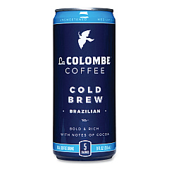 Cold Brew Coffee, Brazilian Bold, 9 Oz Can, 12/carton