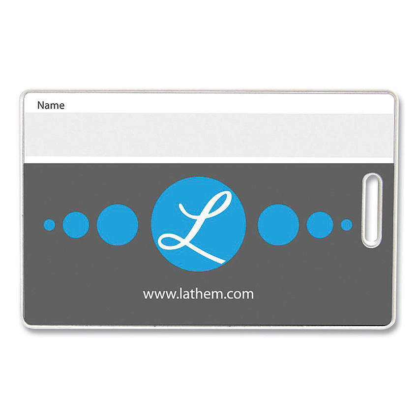 Lathem Time Proximity RFID Badges, 15/Pack (RFBADGE)