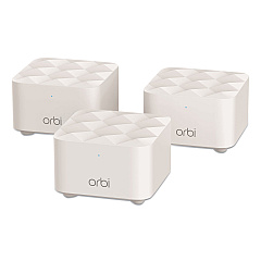 NETGEAR Orbi Whole Home AC1200 Mesh Wi-Fi System, 2 Ports, Dual-Band 2.4 GHz/5 GHz (RBK13100NAS)