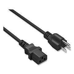 NXT Technologies AC Replacement Power Cord, Black (24400019)